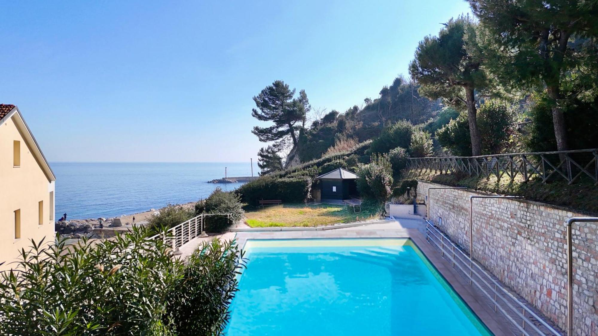 N276 - Numana, Bilocale Fronte Spiaggiola Con Piscina Apartment
